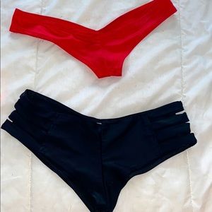 2 Pairs Lycra Bikini Shorts